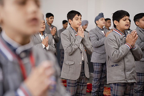 School prayer gathering